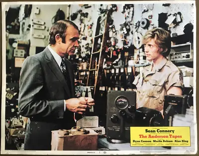 Anderson Tapes Lobby Card Set of 8 image 2