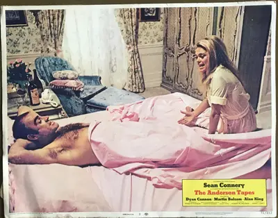 Anderson Tapes Lobby Card Set of 8 image 3