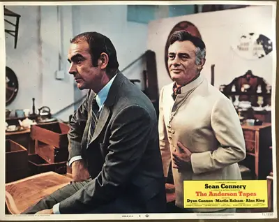 Anderson Tapes Lobby Card Set of 8 image 4