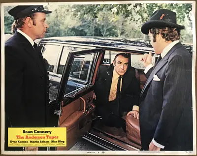 Anderson Tapes Lobby Card Set of 8 image 6