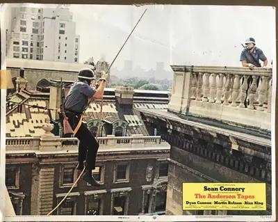 Anderson Tapes Lobby Card Set of 8 image 8