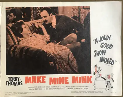 Make Mine Mink Lobby Card Set Of 8 image 4