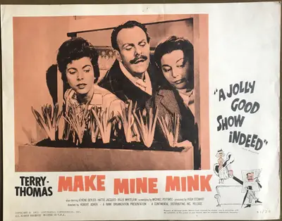 Make Mine Mink Lobby Card Set Of 8 image 7