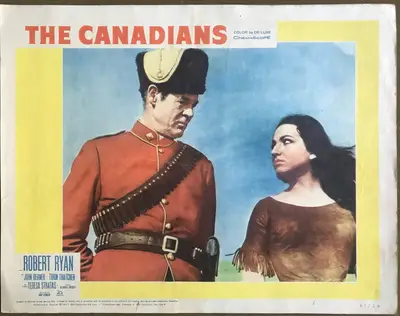 Canadians Lobby Card Set Of 8 image 1