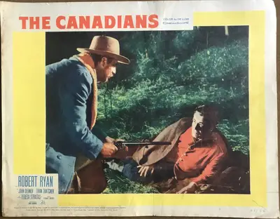 Canadians Lobby Card Set Of 8 image 2