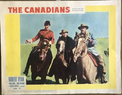 Canadians Lobby Card Set Of 8 image 3