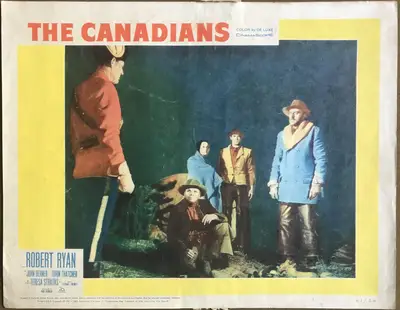 Canadians Lobby Card Set Of 8 image 4