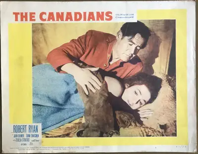 Canadians Lobby Card Set Of 8 image 5