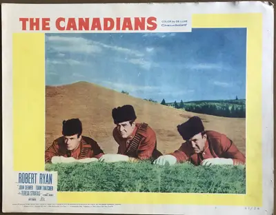 Canadians Lobby Card Set Of 8 image 6