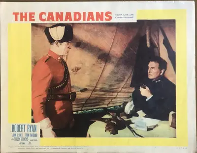 Canadians Lobby Card Set Of 8 image 7