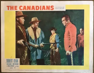 Canadians Lobby Card Set Of 8 image 8