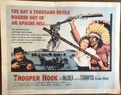 Trooper Hook LobbyCard Set Of 8 image 1