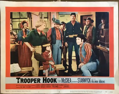 Trooper Hook LobbyCard Set Of 8 image 6