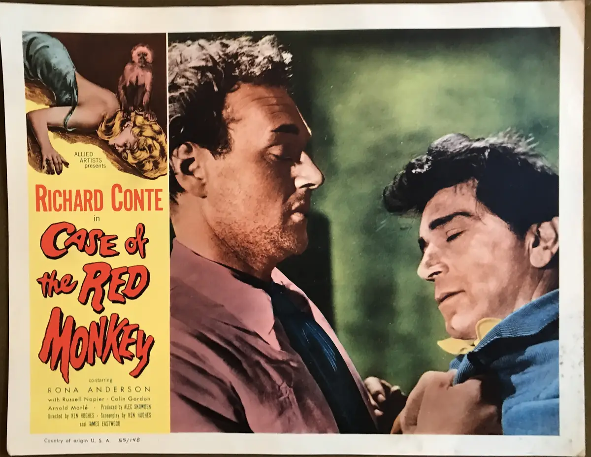 Little Red Monkey LobbyCard Set Of 8