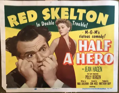 Half a Hero Lobby Card Set of 8 image 1