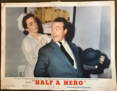 Half a Hero Lobby Card Set of 8 image 2