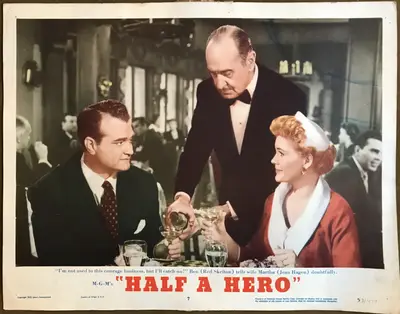 Half a Hero Lobby Card Set of 8 image 6