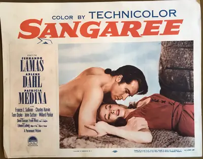 Sangaree Lobby Card Set Of 8 image 1