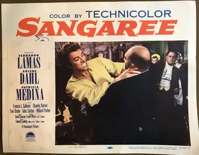 Sangaree Lobby Card Set Of 8 image 4