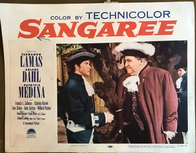 Sangaree Lobby Card Set Of 8 image 6