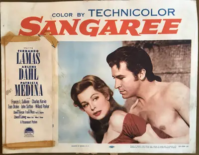 Sangaree Lobby Card Set Of 8 image 7