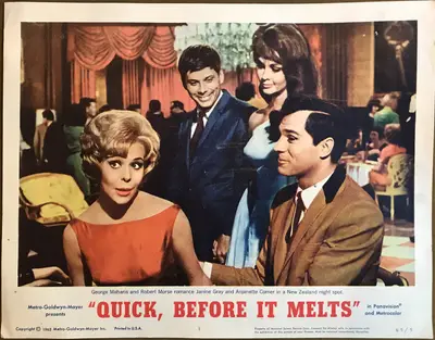 Quick, Before It Melts Lobby Card Set Of 8 image 1