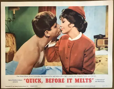 Quick, Before It Melts Lobby Card Set Of 8 image 3