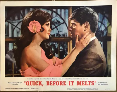 Quick, Before It Melts Lobby Card Set Of 8 image 4