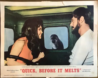 Quick, Before It Melts Lobby Card Set Of 8 image 7