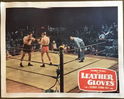 Leather Gloves Lobby Card Set Of 8 image 4