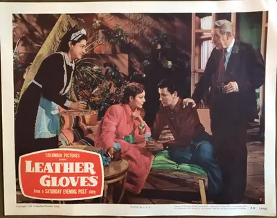 Leather Gloves Lobby Card Set Of 8 image 7