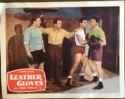 Leather Gloves Lobby Card Set Of 8 image 8