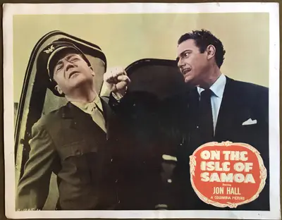 On the Isle of Samoa Lobby Card Set of 8 image 5