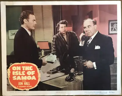 On the Isle of Samoa Lobby Card Set of 8 image 8