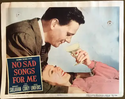 No Sad Songs for Me Lobby Card Set Of 8 image 3