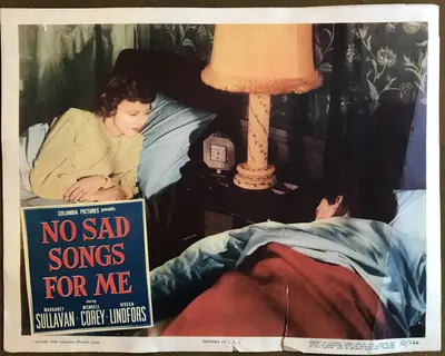 No Sad Songs for Me Lobby Card Set Of 8 image 4