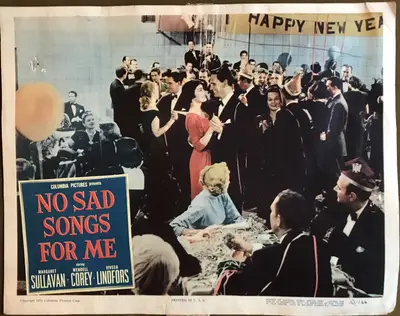 No Sad Songs for Me Lobby Card Set Of 8 image 6