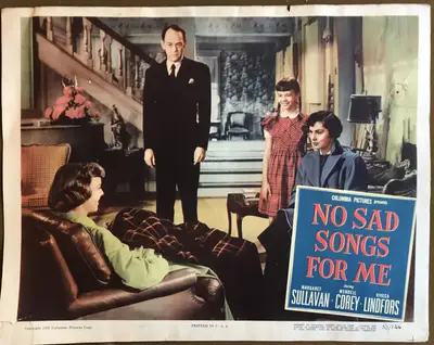 No Sad Songs for Me Lobby Card Set Of 8 image 8