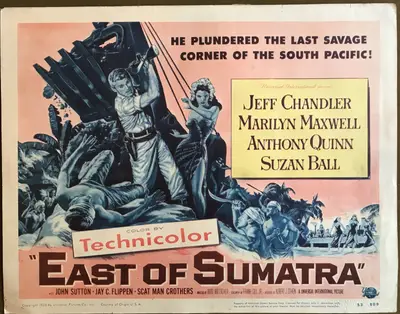 East of Sumatra Lobby Card Set of 8 image 1