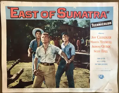 East of Sumatra Lobby Card Set of 8 image 2