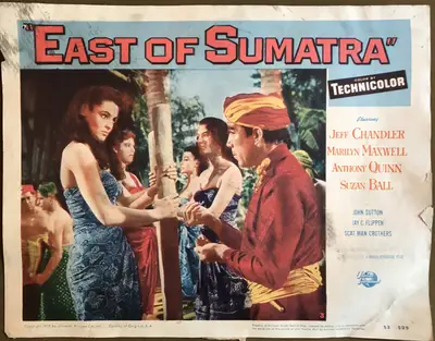 East of Sumatra Lobby Card Set of 8 image 3