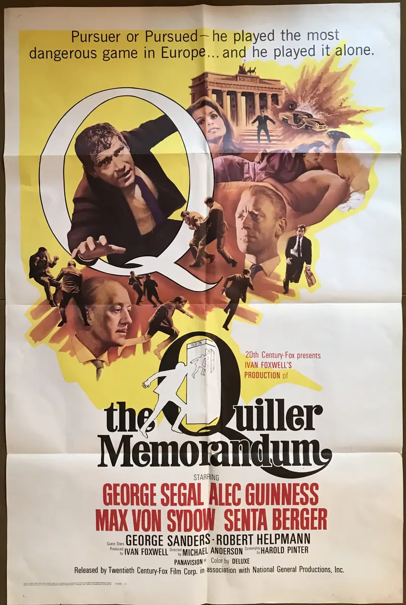 Quiller Memorandum One Sheet
