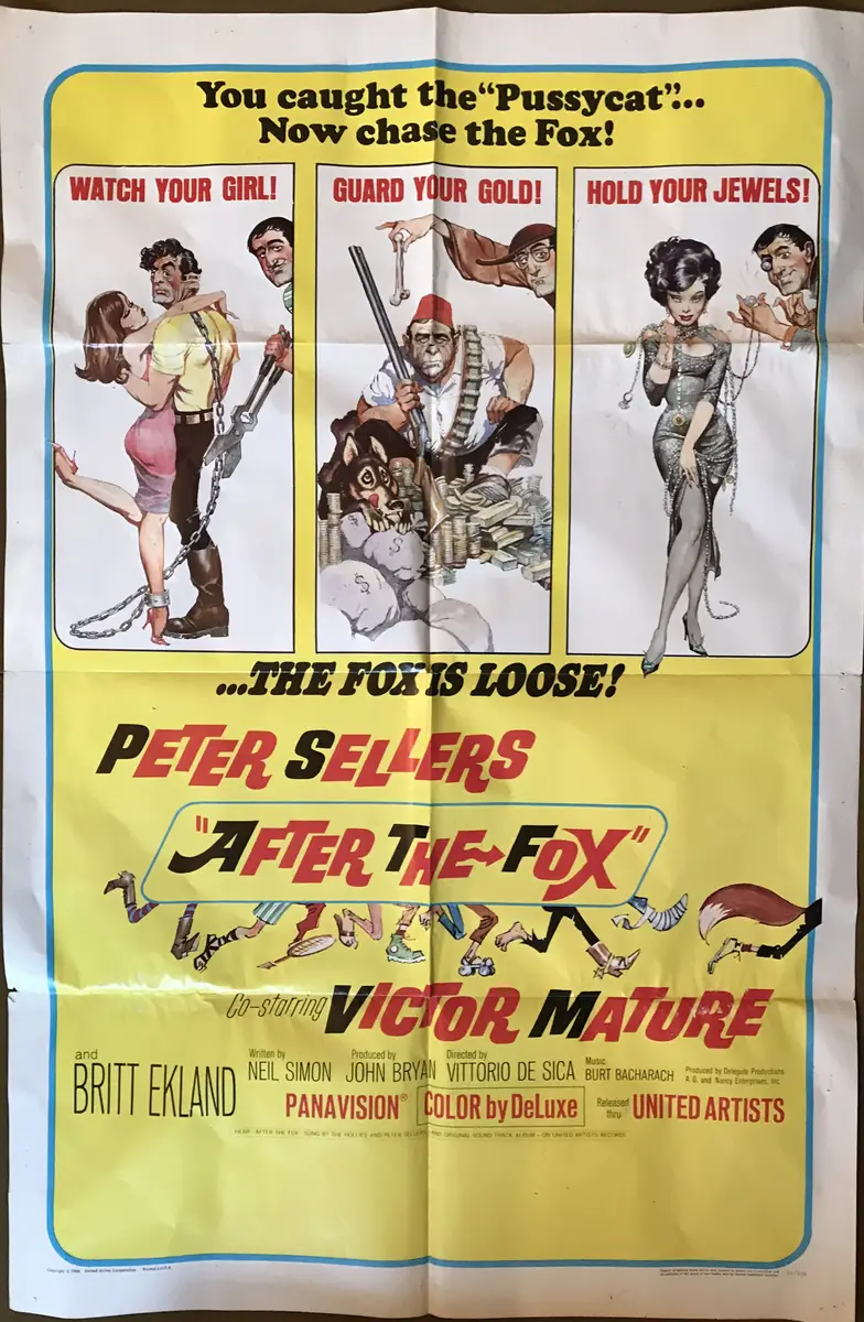 After the Fox One Sheet Frazetta Artwork