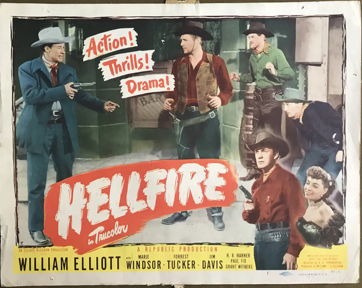 Hellfire Lobby Card Set Of 8