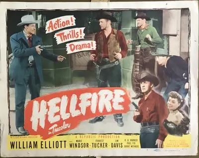 Hellfire Lobby Card Set Of 8 image 1