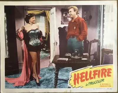 Hellfire Lobby Card Set Of 8 image 2