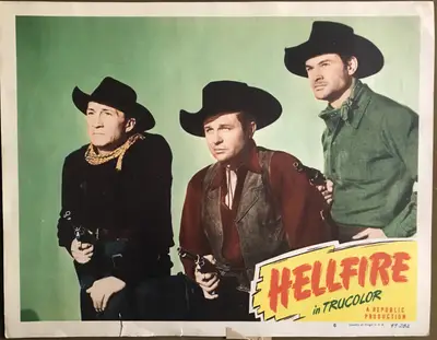 Hellfire Lobby Card Set Of 8 image 6