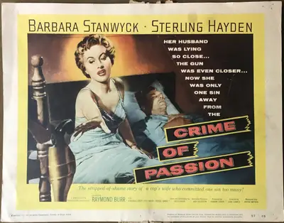 Crime of Passion Lobby Cards (7) image 1