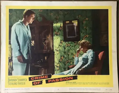 Crime of Passion Lobby Cards (7) image 7