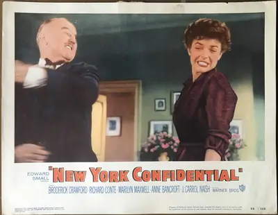 New York Confidential Lobby Cards (7) image 1